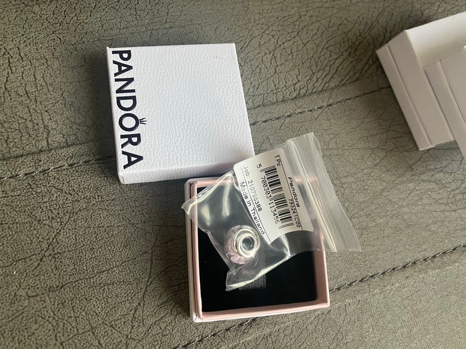 Pandora Pembe Murano Cam Charm - Görsel 4