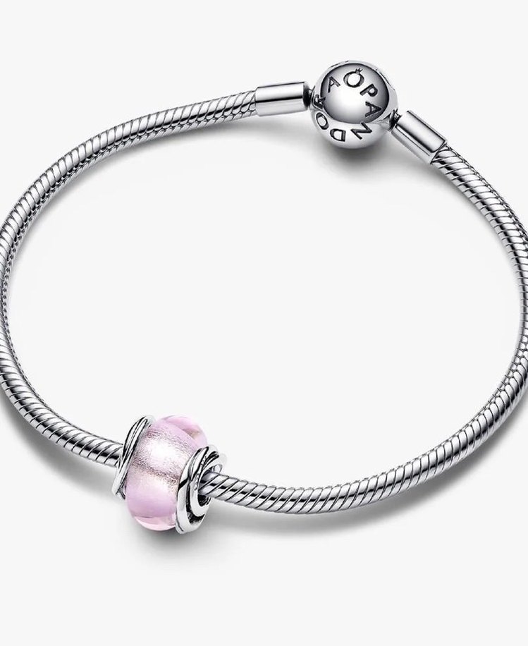 Pandora Pembe Murano Cam Charm - Görsel 3