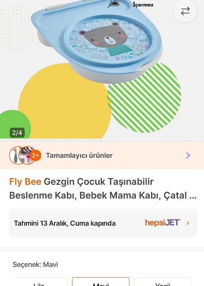 Bebek beslenme kabı  - Görsel 2