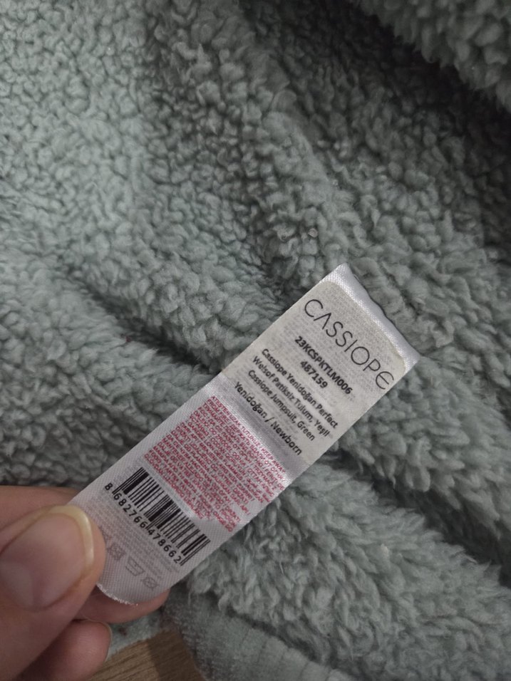 yenidoğan mont tulum - Görsel 2