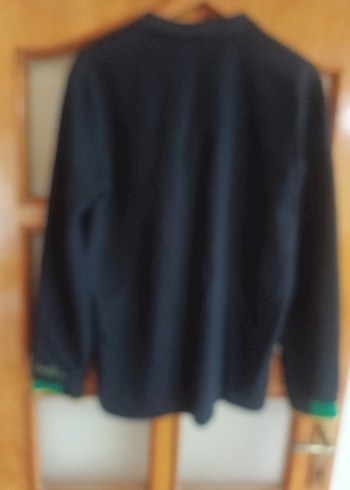 Lacoste Erkek Lacivert Düğmeli Sweatshirt - Görsel 4