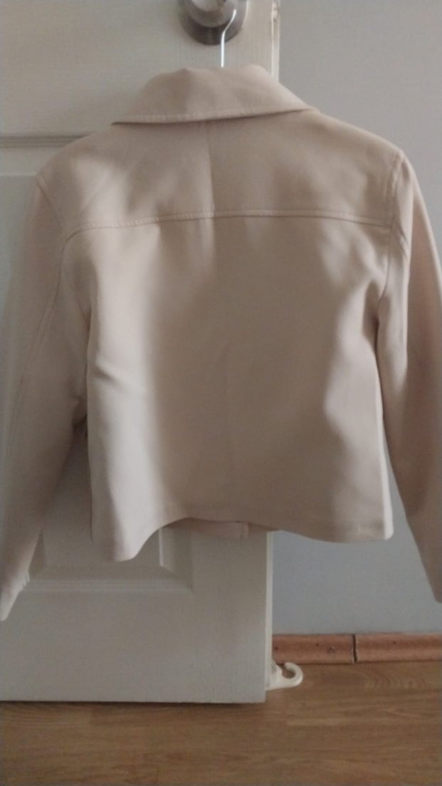 Bej Mini Kadın Blazer Ceket - Görsel 2