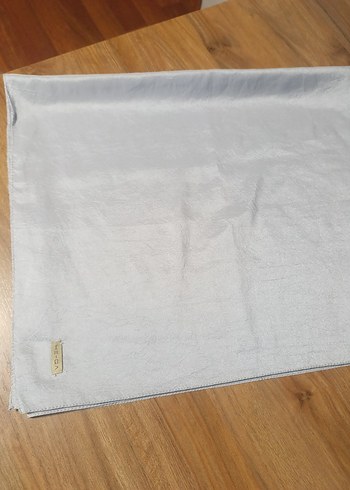 He qa marka gri Kadın İpek Dokulu Şal - Görsel 3