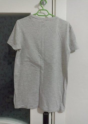 erkek Çocuk Gri Baskılı Tişört - Görsel 2