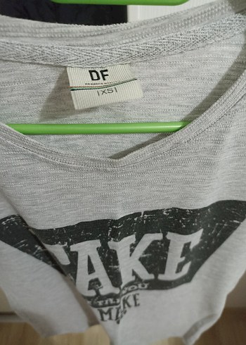 erkek Çocuk Gri Baskılı Tişört - Görsel 3