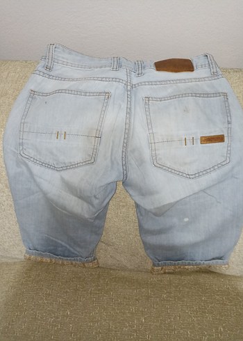 Erkek Mavi Baskılı Denim Pantolon - Görsel 2