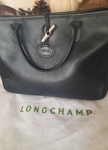 Orijinal Longchamp siyah çanta