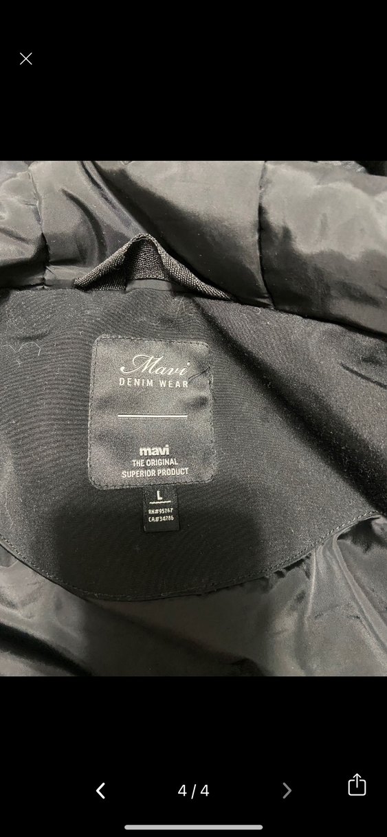 Siyah Kapüşonlu Kürklü Uzun Kadın Kışlık Mont - Görsel 4