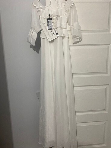 Beyaz Nikah-Çekim elbisesi