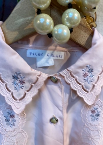 Vintage desenli gömlek - Görsel 4