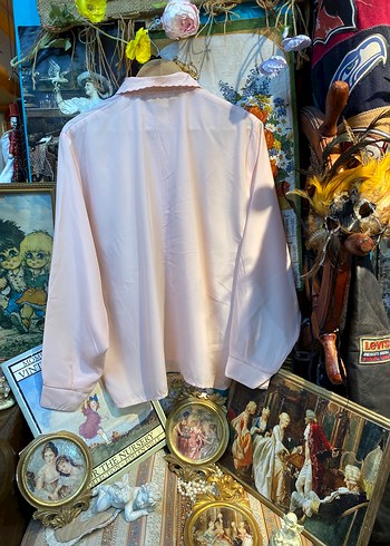 Vintage desenli gömlek - Görsel 9