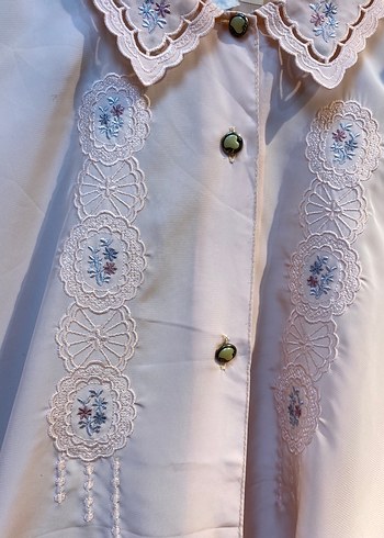 Vintage desenli gömlek - Görsel 5