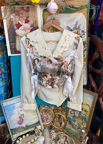 Vintage Tasarım Korse Büstiyer