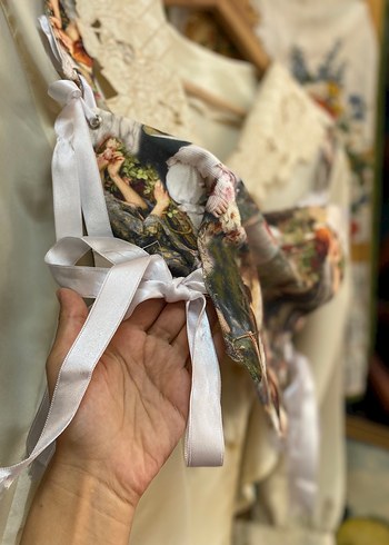 Vintage Tasarım Korse Büstiyer - Görsel 4