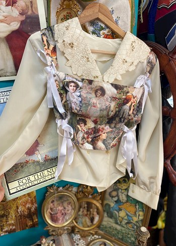 Vintage Tasarım Korse Büstiyer - Görsel 11