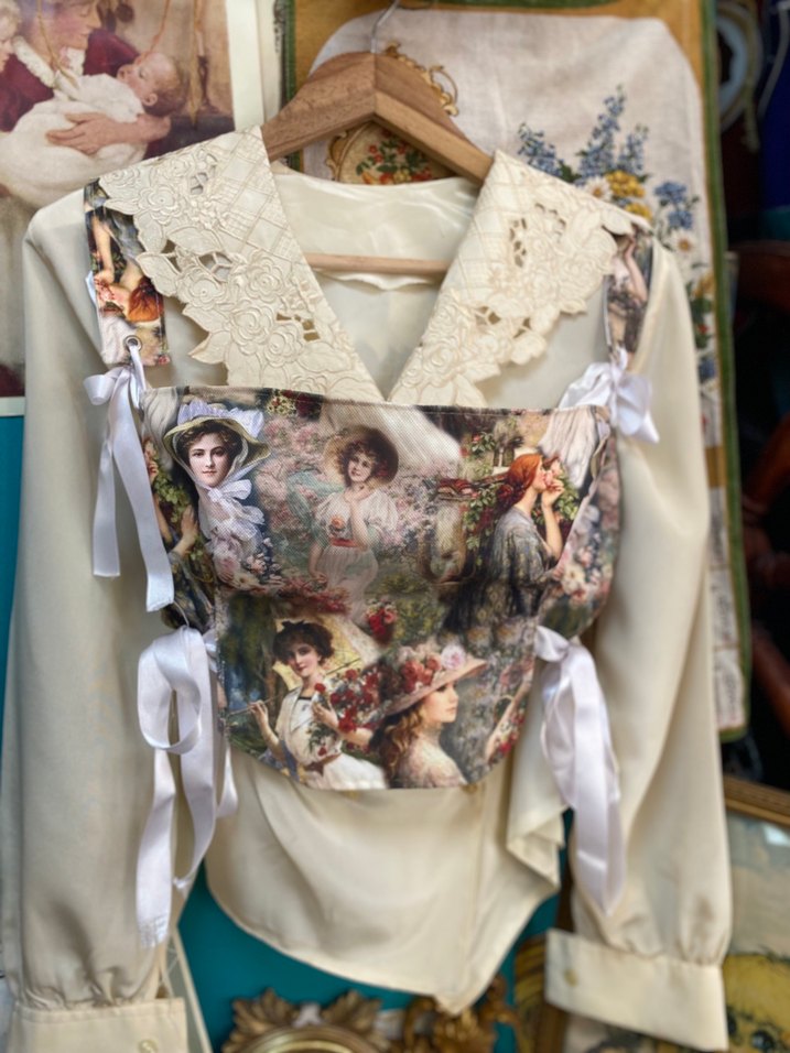 Vintage Tasarım Korse Büstiyer - Görsel 2