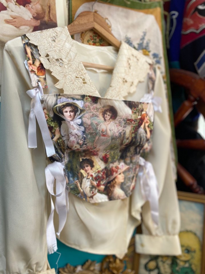 Vintage Tasarım Korse Büstiyer - Görsel 3