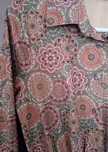 Bohem Uzun Kollu Piliseli Kadın Elbise - Görsel 2