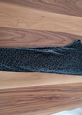 Gri Desenli Kadın Spor Tayt - Görsel 2