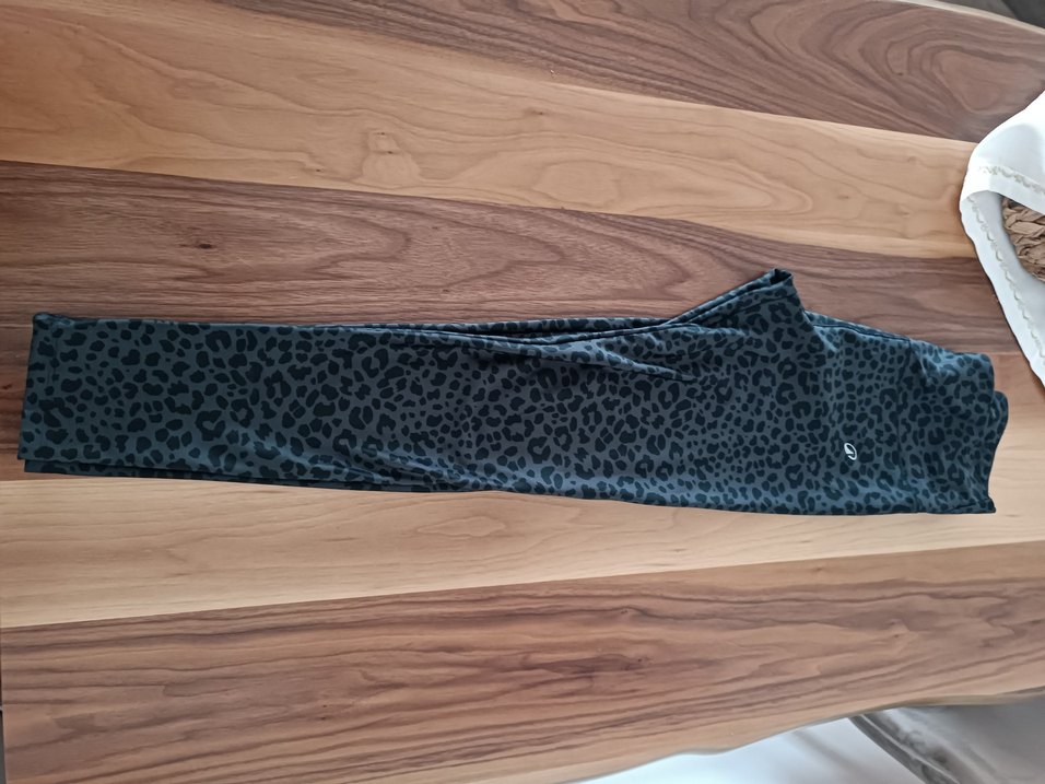 Gri Desenli Kadın Spor Tayt - Görsel 2