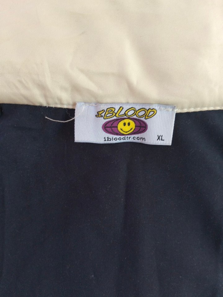 Lacivert Bej Spor Rüzgarlık Fermuarlı - Görsel 3