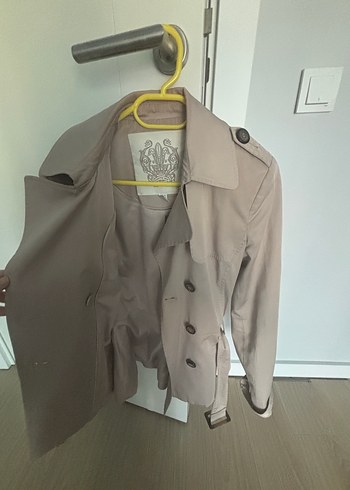 xs Beden Forever New Bej Kadın Trençkot