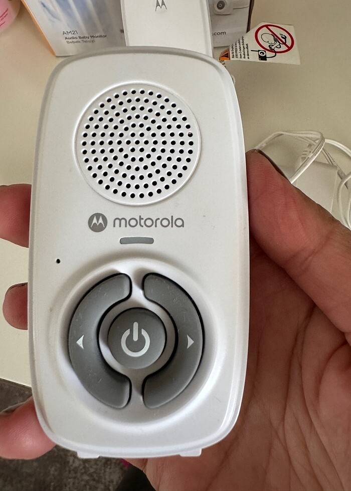 Motorola orjinal kutusunda bebek telsizi - Görsel 4