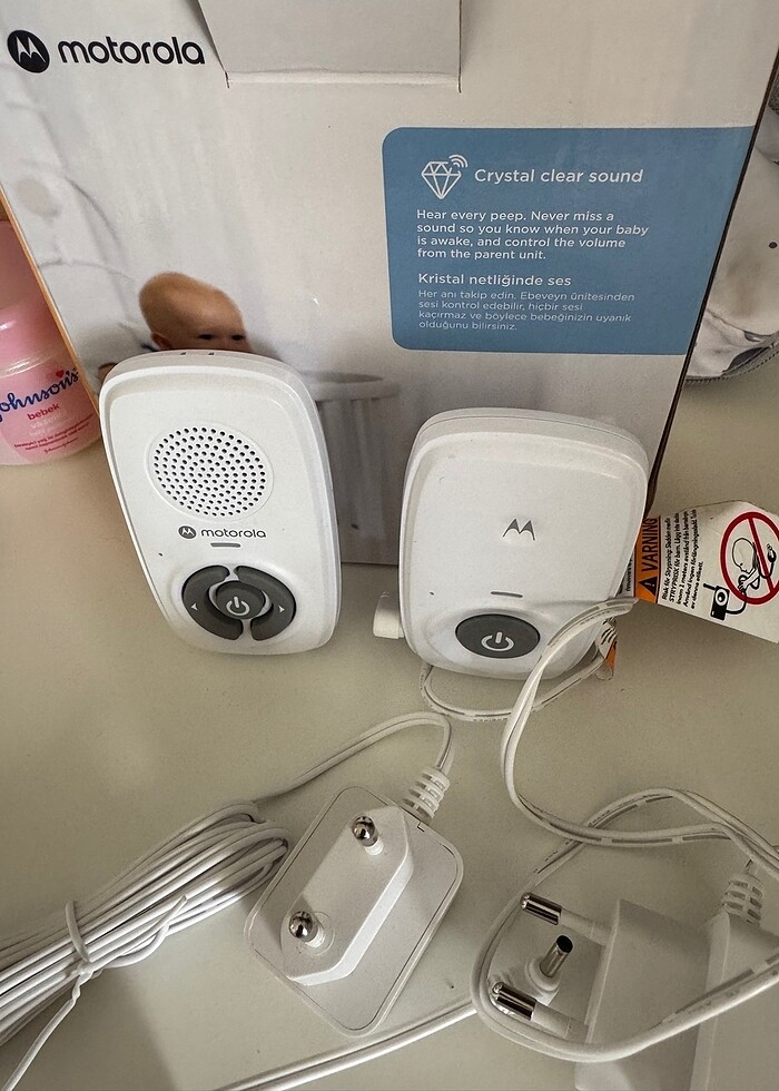 Motorola orjinal kutusunda bebek telsizi - Görsel 5