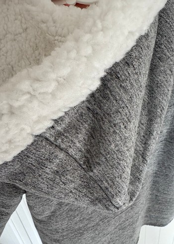 Mayoral Gri Erkek Çocuk Kürklü Mont - Görsel 6