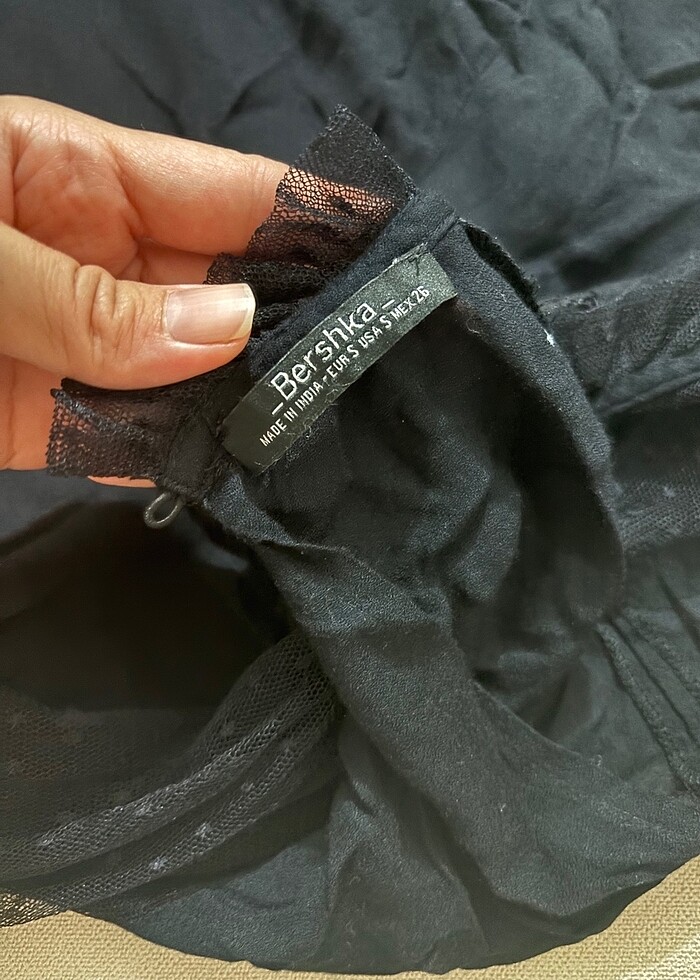 Tüllü bluz - Görsel 2