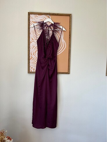 Zara Zara saten elbise