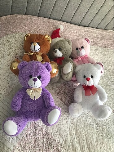 Beden PEMBE KALPLİ PELUŞ AYICIK