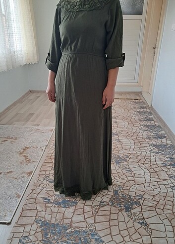 m Beden yeşil Renk Kapalı alt tarafında ve üst tarafında tantel var