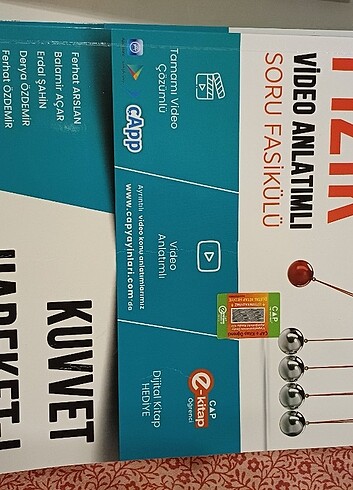 Beden Renk AYT FİZİK konu anlatım fasikülleri ÇAP yayınları