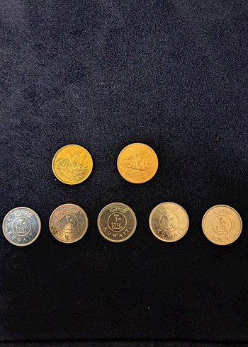 TOPLAM 49 ADET KUVEYT FARKLI TARİHLERE AİT FILS MADENİ PARA LOT - Görsel 4