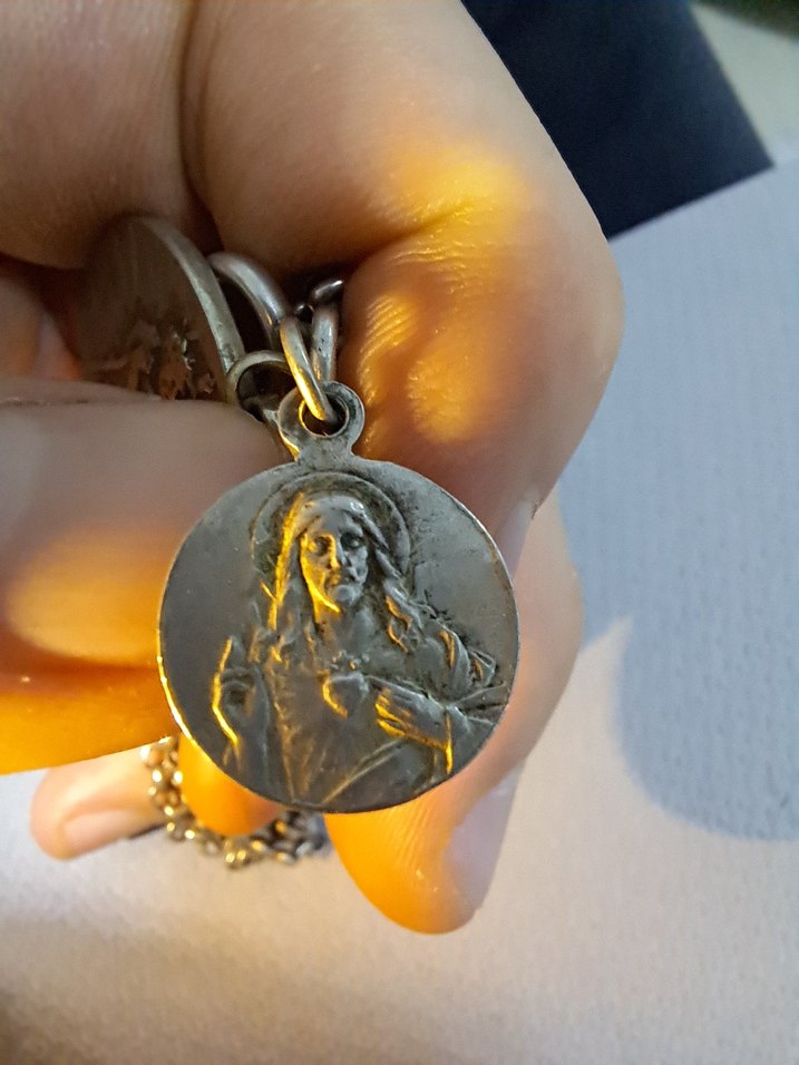 4 farklı dönem Madalyalı komple gümüş bileklik. Fransız, OBC İmz - Görsel 3