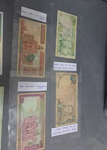 12 ADET İRAN 2 ADET ŞAH RIZA TOPLU ŞATIŞ KOLLEKSİYONLUK kaçmaz - Görsel 6