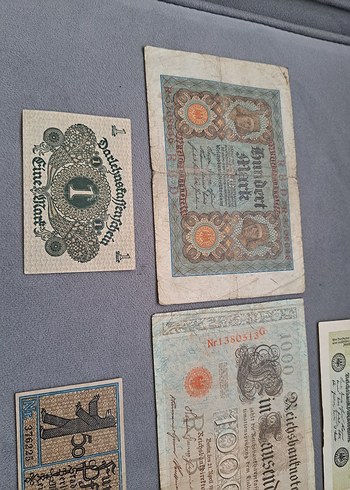 Eski Almanya Büyük ve küçük banknotları kaçmaz fiyata 7 ADET - Görsel 7
