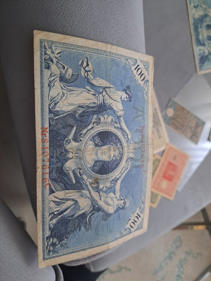 Eski Almanya Büyük ve küçük banknotları kaçmaz fiyata 7 ADET - Görsel 4