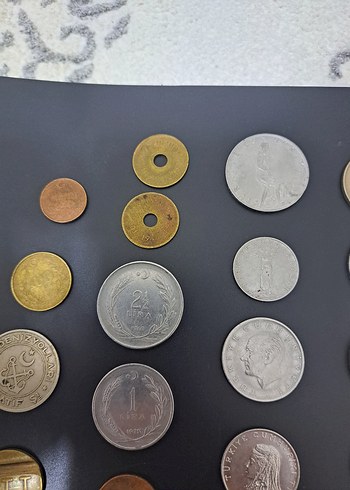 Toplam 38 parça 8 i Jeton diğerleri Farklı Tarihli Madeni para - Görsel 6