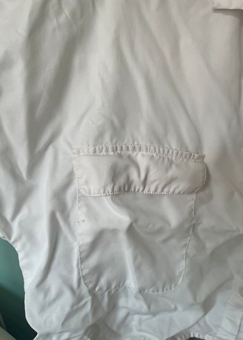 l Beden beyaz Renk zara Beyaz Kadın Gömlek