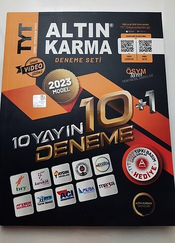 tyt altın karma 10 yayın deneme