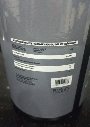 Hıgh Nutrition Maltodekstrin Tozu - Görsel 4