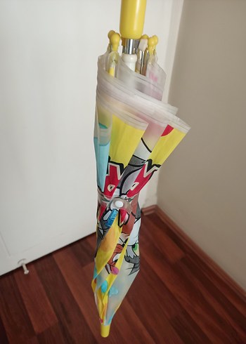 Retro Tarz Tom Jerry çocuk şemsiye - Görsel 3