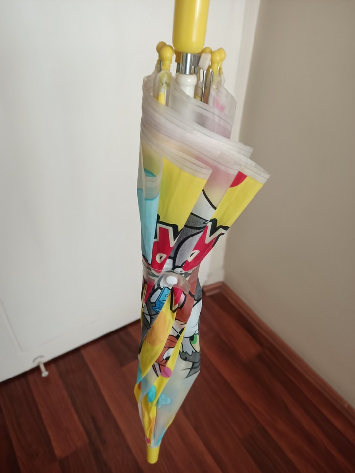 Retro Tarz Tom Jerry çocuk şemsiye - Görsel 3