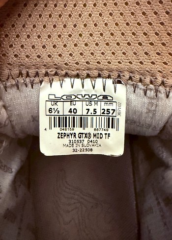 Lowa  Bej Süet çöl boyu - Görsel 5