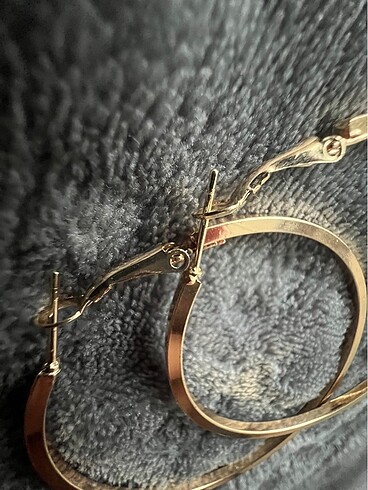 Accessorize Gold Halka Küpe