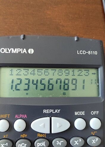 Olympus OLİMPİA BİLİMSEL HESAP MAKİNESİ