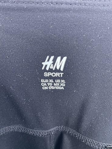 xl Beden siyah Renk H&M Tayt / Spor taytı %70 İndirimli.
