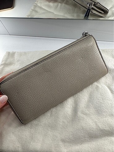 Michael Kors Michael Kors Krem Cüzdan
